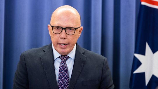 Opposition Leader Peter Dutton.