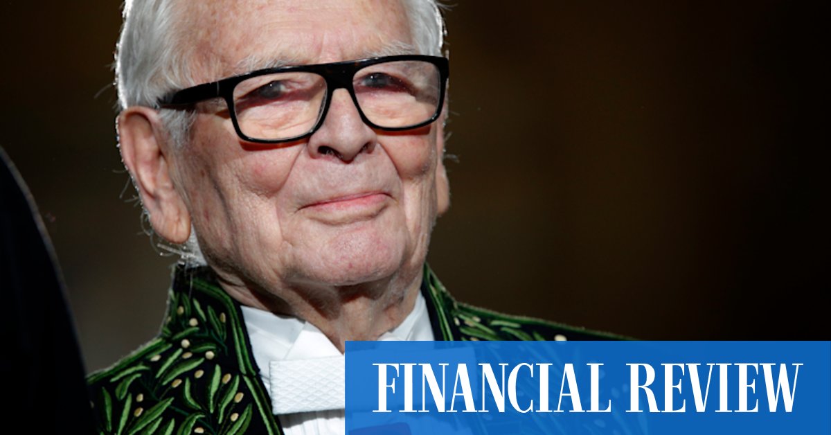 Pierre Cardin dead: Fashion designer dies at 98 - Vimarsana News