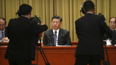 Taiwan "must and will" reunify with the mainland, Xi said.