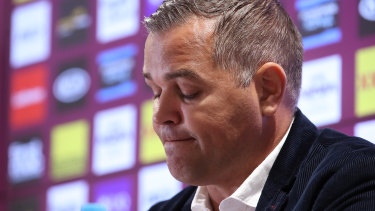 Anthony Seibold has made an official complaint to police.