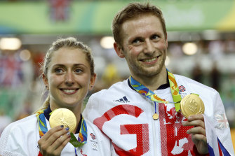 This Olympic golden couple are now known as Dame Laura and Sir Jason. 