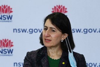 NSW Premier Gladys Berejiklian on Thursday.