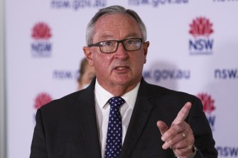 NSW Health Minister Brad Hazzard has signed an order directing all health staff to have received one dose of vaccine by the end of September.