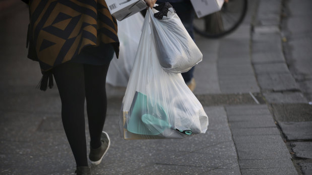 Single-use plastic bags could be banned in NSW under a Labor government.