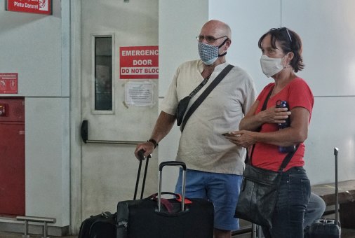 Ian Young (left) is headed back home to Melbourne.