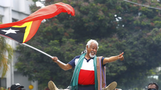 Timor-Leste's independence hero Xanana Gusmao.