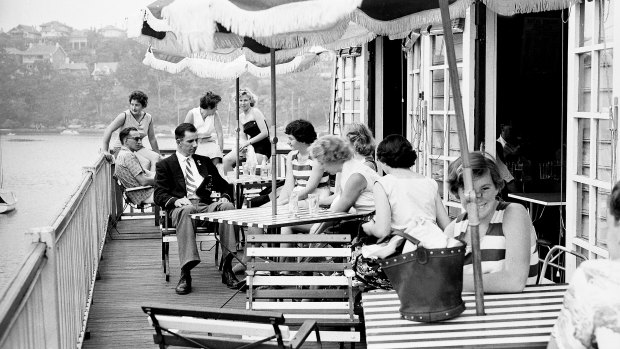 The Mosman Rowing Club in December 1957.