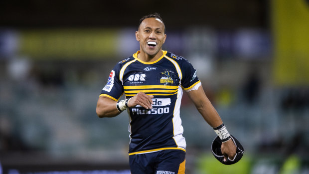 Lealiifano returned for the Brumbies less than 12 months after his diagnosis. 