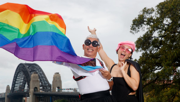 Jason ‘Whitney’ Coombes and his niece Alexandra George will march across Sydney Harbour Bridge together.