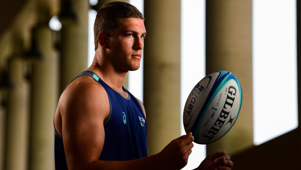 Australian U20s No.8 Will Harris makes his Super Rugby debut this weekend. 