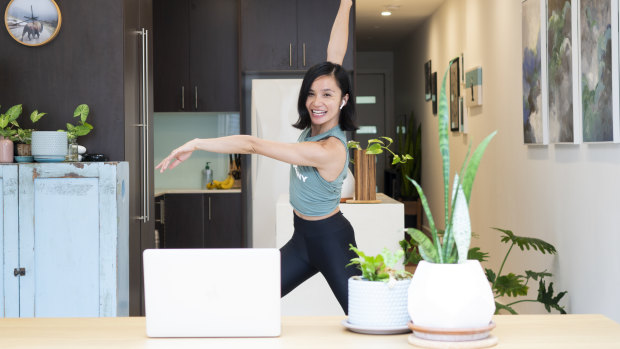 The SDC staged an on-screen virtual dance party, led by Charmene Yap.