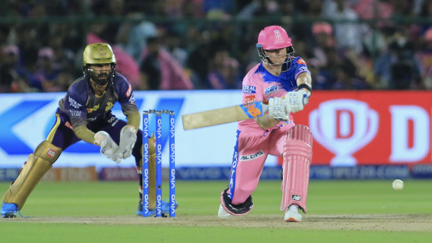 Steve Smith has hit his straps for the Rajasthan Royals in the IPL.