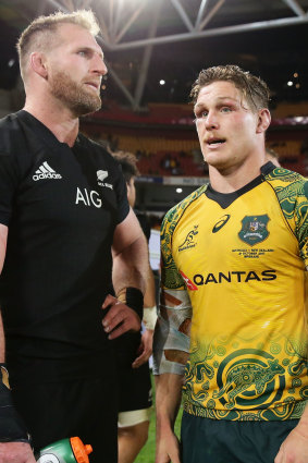 Kieran Read and Michael Hooper never thought they’d play on the same team.