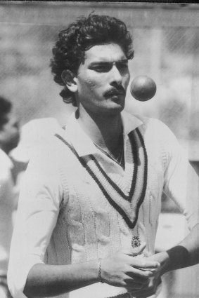 Ravi Shastri in 1985.