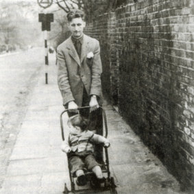Orwell with his son Richard.