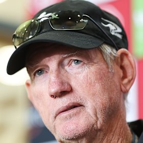 Rabbitohs coach Wayne Bennett.