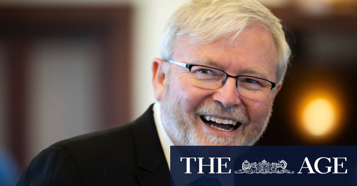 Former prime minister Kevin Rudd to unveil his Parliament House portrait - Vimarsana News