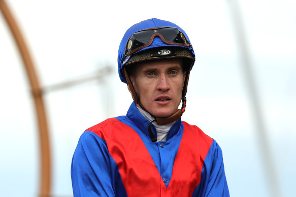 Top jockey Chad Schofield.