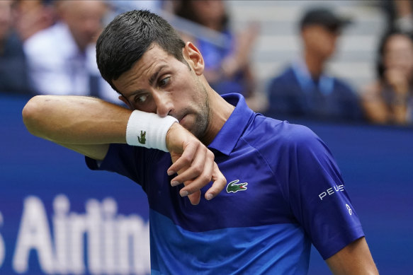 Novak Djokovic has refused to reveal his vaccination status.