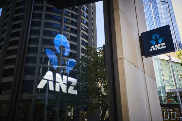 ANZ bank.