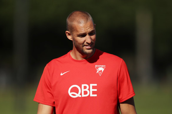 Sam Reid hasn’t been seen at AFL level since round six, and the emergence of Hayden McLean and Joel Amartey could make it hard for him to get his spot back.