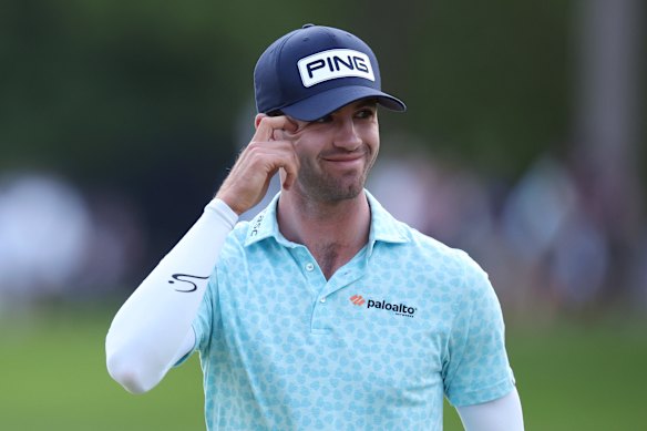 Alex Smalley will take a two-shot lead into the final round.