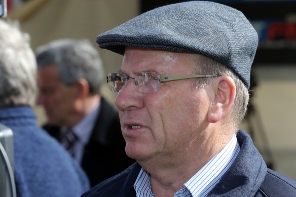 Disqualified Aquanita trainer Robert Smerdon.