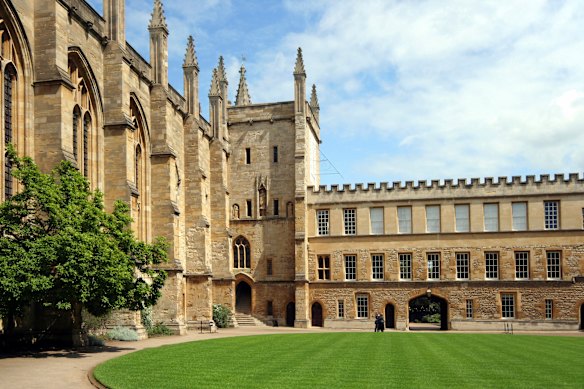 La competencia por las plazas en la Universidad de Oxford es feroz.