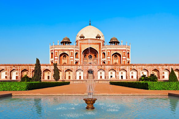 Humayun’s Tomb, a precursor to the Taj Mahal.
