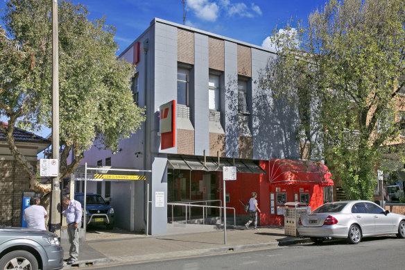 The former Westpac branch in Bondi Beach is being offered at auction.