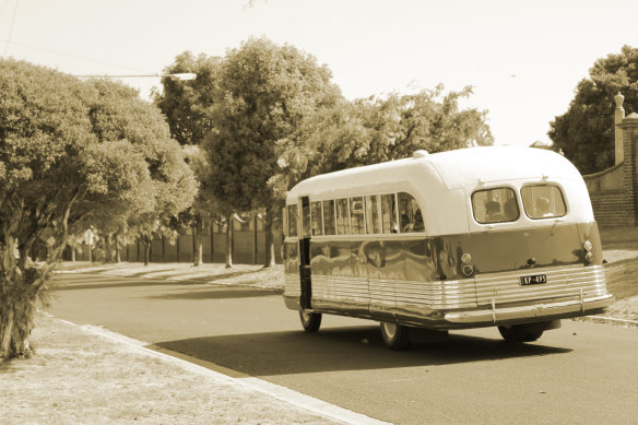 A Melbourne bus formed part of Eve Ash's story.