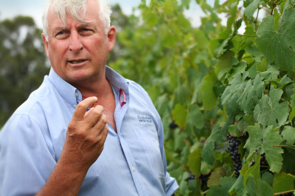 Hunter Valley winemaker Mark Davidson, from Tamburlaine Organic Wines, said the market would be slow to recover. 