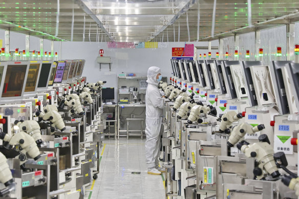 China’s hard-earned reputation as the world’s factory floor is under threat, ..