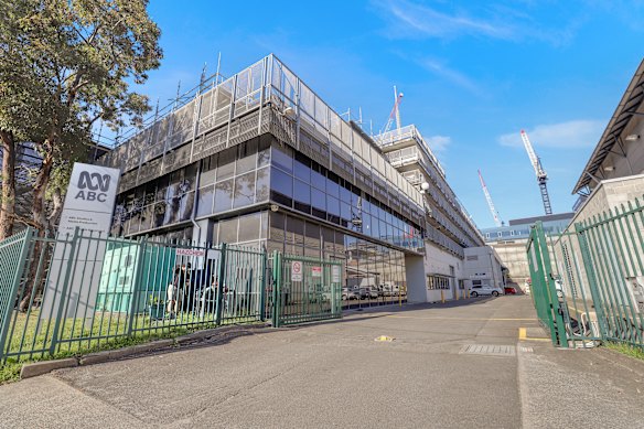 The ABC put its production facility at Gore Hill on Sydney’s lower north shore up for sale in late 2021