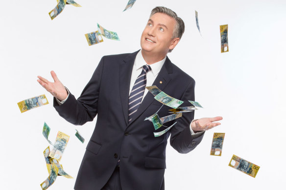 Going, going, gone: Eddie McGuire will farewell the final episode of Millionaire Hot Seat in January 2024. 