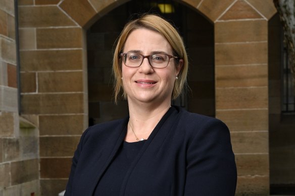 Georgina Harrisson is the new NSW public school boss but has never taught.