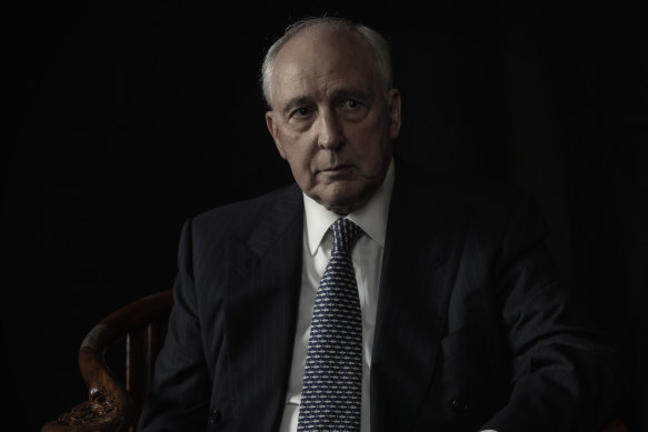 Former prime minister Paul Keating. 