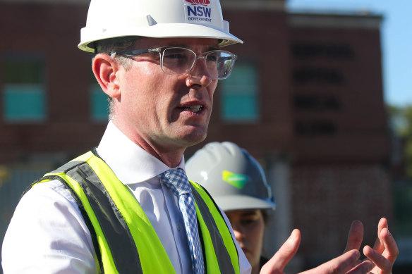 Premier Dominic Perrottet was an enthusiast for extended construction hours but the government has back-tracked on the idea.