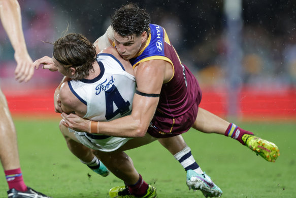 Brisbane v Geelong.