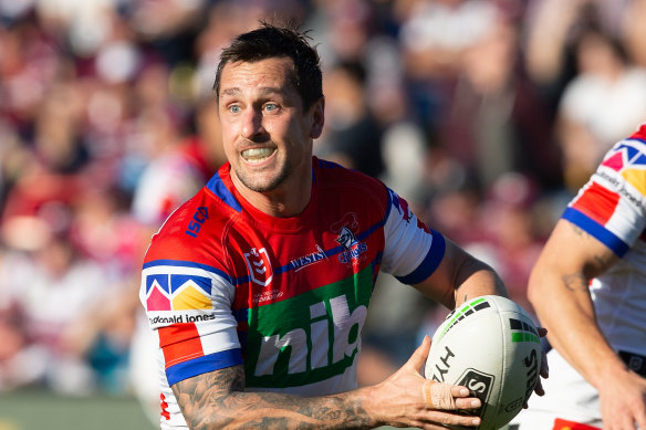 The Knights are already talking to Mitchell Pearce about a contract extension.