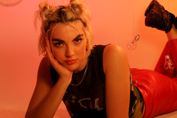 Evie Irie convinced her parents to move to the US with her, so she could play gigs in Los Angeles.