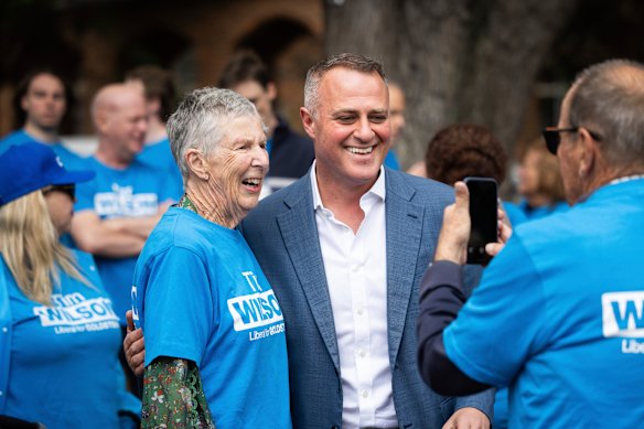 Tim Wilson claimed victory in the seat last week.