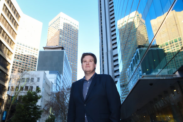 Andrew Lowcock, of the Property Council, says office vacancies are rising  and employers are demanding better facilities to meet the needs of discerning workers.