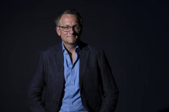 Michael Mosley at the ICC Sydney, 2019.