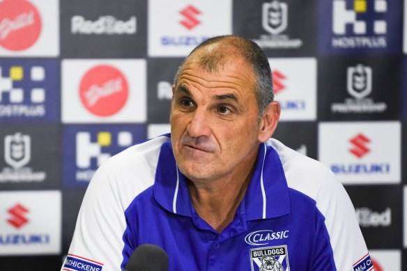 Steve Georgallis will soon finish up at Belmore.