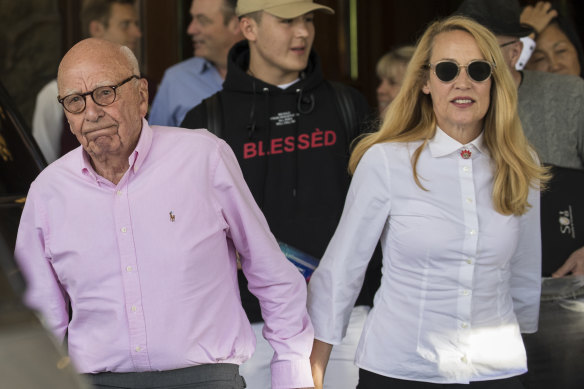 Rupert Murdoch and Jerry Hall split after six years of marriage and finalised their divorce in August 2022.