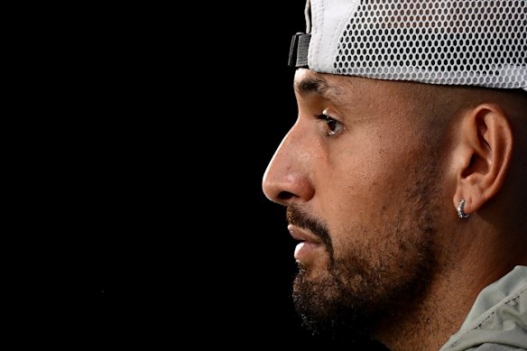 Nick Kyrgios was at his straight-talking best ahead of the Brisbane International.