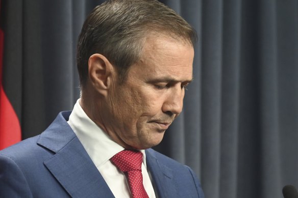 Health Minister Roger Cook said the matter was in the hands of AMSA.