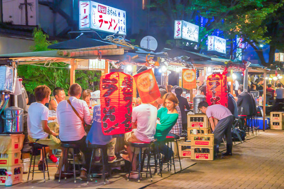 Foodies will be right at home at Fukuoka, famous for its rich tonkotsu ramen.