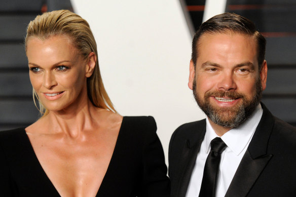 Lachlan and Sarah Murdoch celebrated 20 years of marriage.
